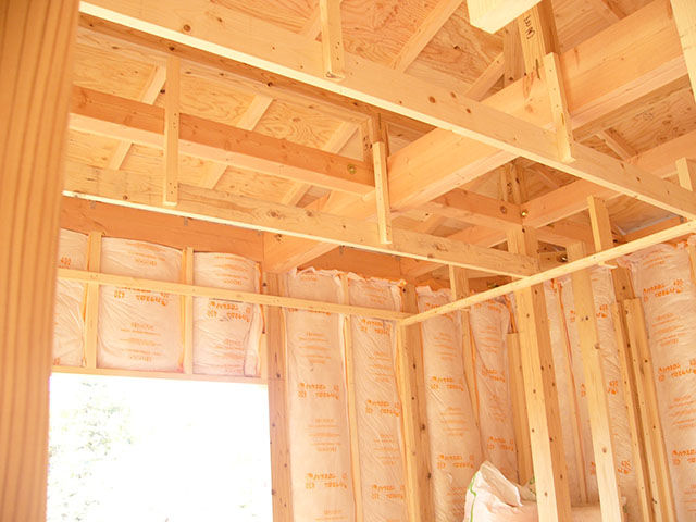 ログハウス制作過程